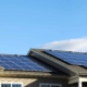 solar panels installed on a house