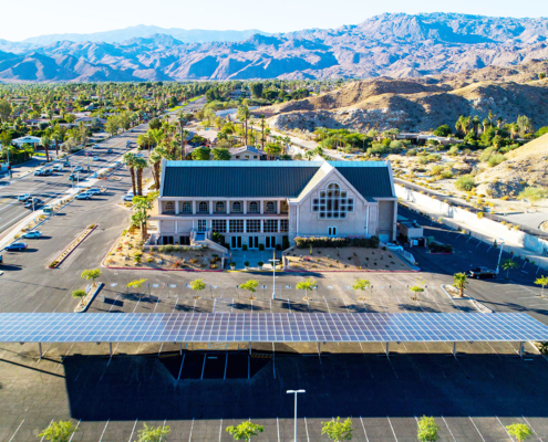 A solar panel supporting a building with sustainable energy | Solar Gain